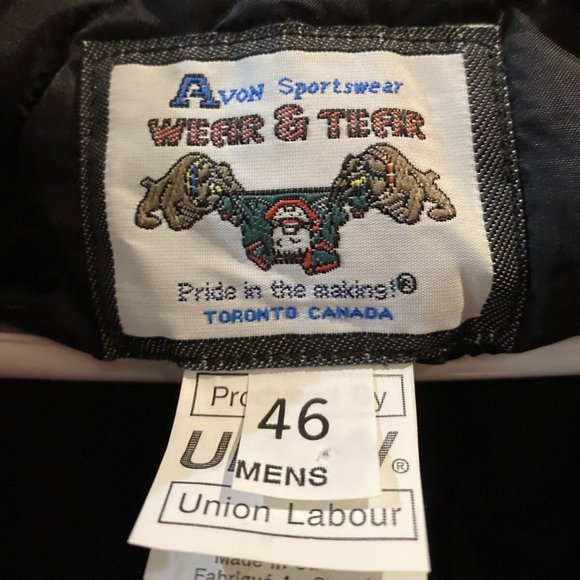 Vintage Toronto Transit Commission Coat TTC Uniform Subway Bus Size 46 Burgundy - Picture 10 of 12